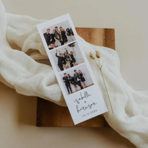 Photo booth pic set of 3 strips (4-5 pic/strip)